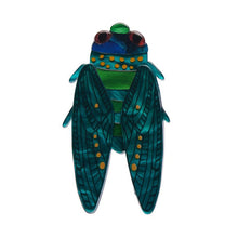 Load image into Gallery viewer, Erstwilder - Melodic Moments Cicada Brooch (Jocelyn Proust) - 20th Century Artifacts
