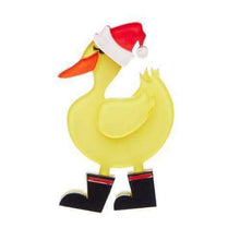 Load image into Gallery viewer, Erstwilder - Merry Quack-Mas Brooch (2015) - 20th Century Artifacts