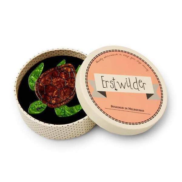 Erstwilder - Michelle Sea Turtle Brooch (2018) - 20th Century Artifacts