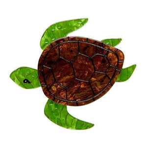 Erstwilder - Michelle Sea Turtle Brooch (2018) - 20th Century Artifacts