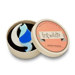 Erstwilder - Minna Moon Cat Brooch (2017) - 20th Century Artifacts