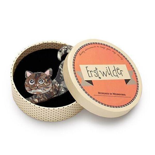 Erstwilder - Mischievious Minty Cat Brooch (2016) - 20th Century Artifacts