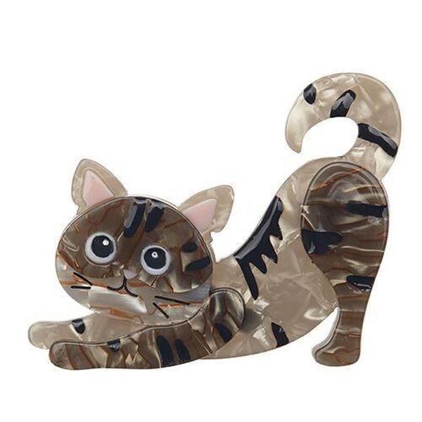 Erstwilder - Mischievious Minty Cat Brooch (2016) - 20th Century Artifacts