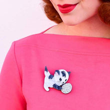 Load image into Gallery viewer, Erstwilder - Miso Kitten Brooch (2020) - 20th Century Artifacts
