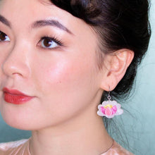 Load image into Gallery viewer, Erstwilder - Monet&#39;s Muse Drop Earrings - 20th Century Artifacts