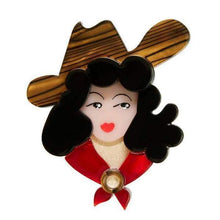 Load image into Gallery viewer, Erstwilder - Montana Belle Brooch (2017) - 20th Century Artifacts