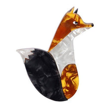 Load image into Gallery viewer, Erstwilder - Mr Fantastic Fox Brooch (2017) - 20th Century Artifacts
