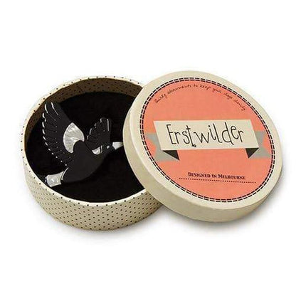 Erstwilder - Mr Magpie Brooch (2016) - 20th Century Artifacts