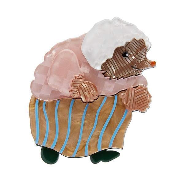 Erstwilder - Mrs Tiggy-Winkle Brooch (2019) - 20th Century Artifacts