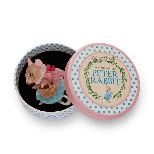 Erstwilder - Mrs Tittlemouse Brooch (2020) - 20th Century Artifacts