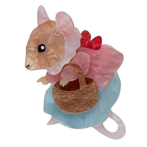 Erstwilder - Mrs Tittlemouse Brooch (2020) - 20th Century Artifacts