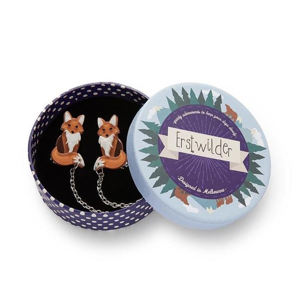 Erstwilder - Multiple Mulders Fox Cardigan Clips (2020) - 20th Century Artifacts