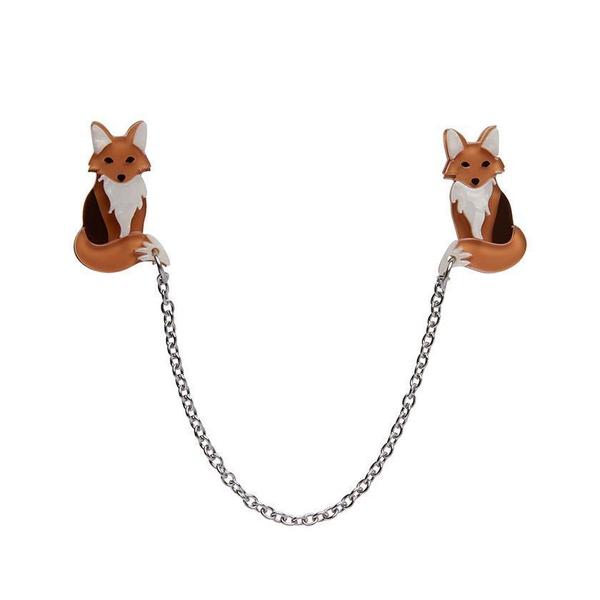 Erstwilder - Multiple Mulders Fox Cardigan Clips (2020) - 20th Century Artifacts