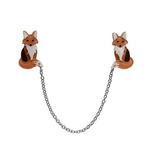 Erstwilder - Multiple Mulders Fox Cardigan Clips (2020) - 20th Century Artifacts