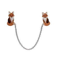 Load image into Gallery viewer, Erstwilder - Multiple Mulders Fox Cardigan Clips (2020) - 20th Century Artifacts