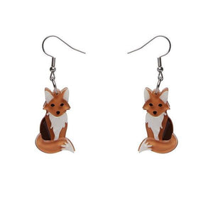 Erstwilder - Multiple Mulders Fox Drop Earrings (2020) - 20th Century Artifacts