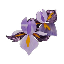 Load image into Gallery viewer, Erstwilder - My Compliments Iris Brooch (2019) - 20th Century Artifacts