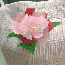 Load image into Gallery viewer, Erstwilder - My Little Peony Brooch - 20th Century Artifacts