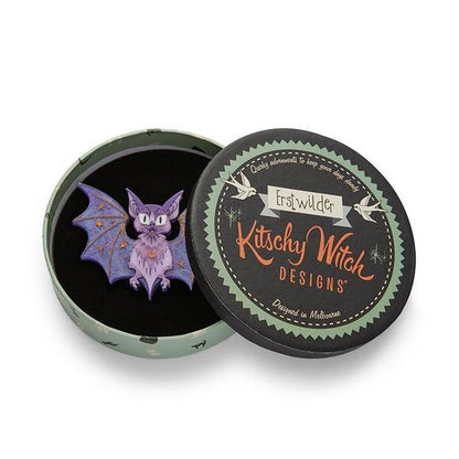 Erstwilder - Nature's Nocturne Bat Brooch (2020) - 20th Century Artifacts