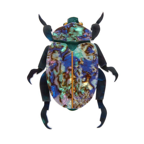 Erstwilder - Nature's Noel Christmas Beetle Brooch (2021) - 20th Century Artifacts