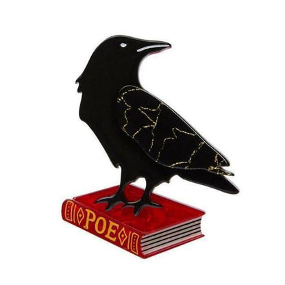 Erstwilder - Nevermore Raven Brooch (2017) - 20th Century Artifacts