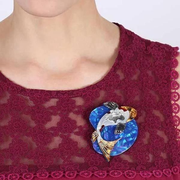 Erstwilder - Nishikigoi Koi Brooch (2017) - 20th Century Artifacts