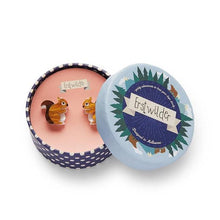Load image into Gallery viewer, Erstwilder - Not Quite a Scurry Squirrel Earrings (2020) - 20th Century Artifacts