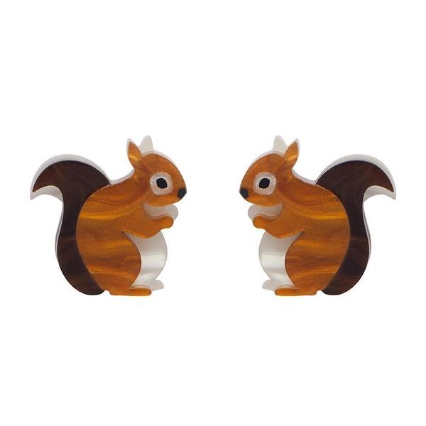 Erstwilder - Not Quite a Scurry Squirrel Earrings (2020) - 20th Century Artifacts