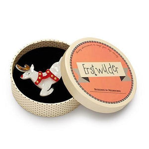 Erstwilder - Now, Prancer Reindeer Brooch (2016) - 20th Century Artifacts