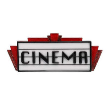 Load image into Gallery viewer, Erstwilder - Now Showing Cinema Marquee Brooch (2019) - 20th Century Artifacts