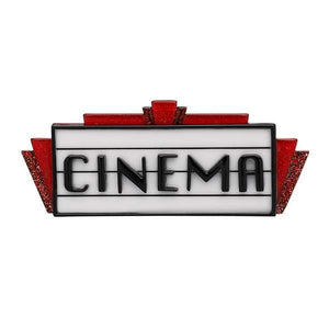 Erstwilder - Now Showing Cinema Marquee Brooch (2019) - 20th Century Artifacts