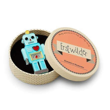 Load image into Gallery viewer, Erstwilder - Nuts and Bolts Robot Brooch (2018) - 20th Century Artifacts