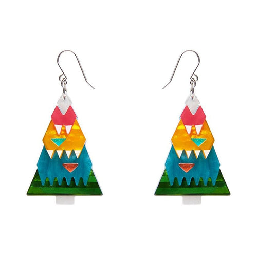 Erstwilder - O Christmas Tree Drop Earrings - 20th Century Artifacts