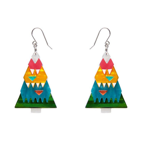 Erstwilder - O Christmas Tree Drop Earrings - 20th Century Artifacts