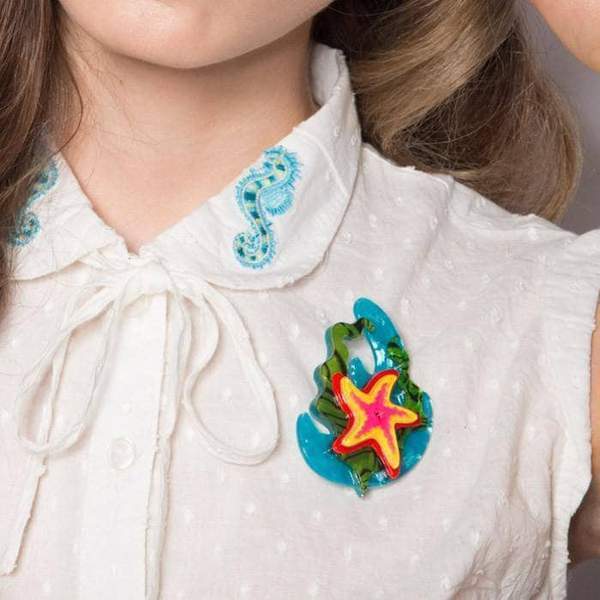 Erstwilder - Ocean Wish Starfish Brooch (2017) - 20th Century Artifacts