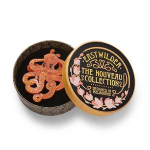 Erstwilder - Octopode's Abode Octopus Brooch - 20th Century Artifacts