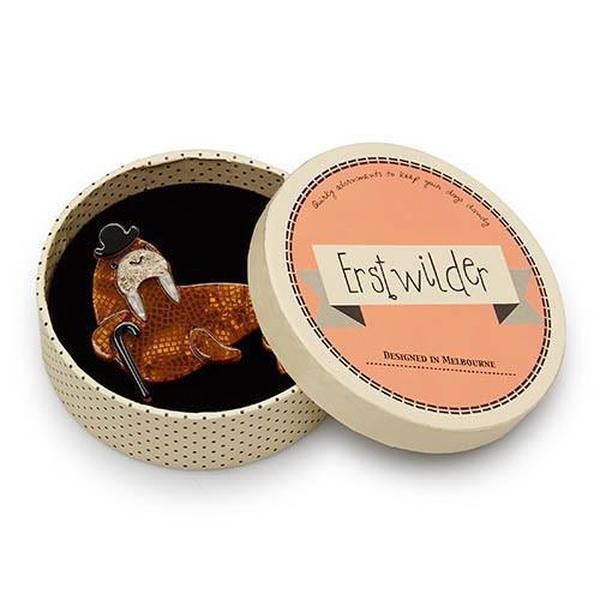 Erstwilder - Old Man Walrus Brooch (2017) - 20th Century Artifacts