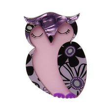 Load image into Gallery viewer, Erstwilder - Olive Owl Brooch - 20th Century Artifacts