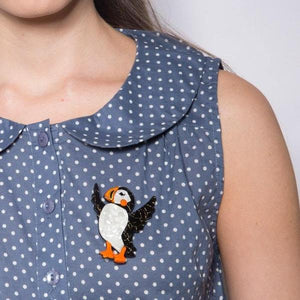 Erstwilder - Ollie the Brave Puffin Brooch (2017) - 20th Century Artifacts