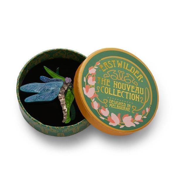 Erstwilder - On Gossamer Wings Dragonfly Brooch (2020) - 20th Century Artifacts
