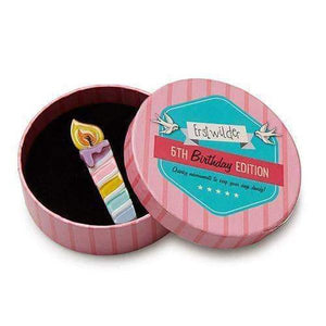 Erstwilder - One Wish Birthday Candle Brooch (2016) - 20th Century Artifacts