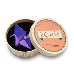 Erstwilder - One in One-Thousand Origami Crane Brooch (2017) - 20th Century Artifacts