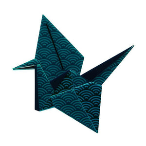 Erstwilder - One in One-Thousand Origami Crane Brooch (2021) - 20th Century Artifacts