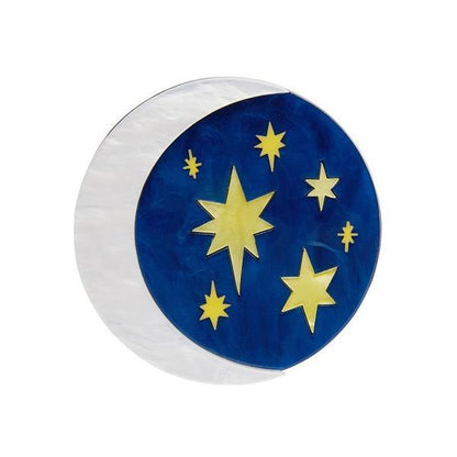 Erstwilder - Our Lovely Luna Moon Brooch (2020) - 20th Century Artifacts