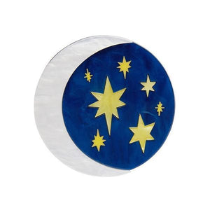 Erstwilder - Our Lovely Luna Moon Brooch (2020) - 20th Century Artifacts