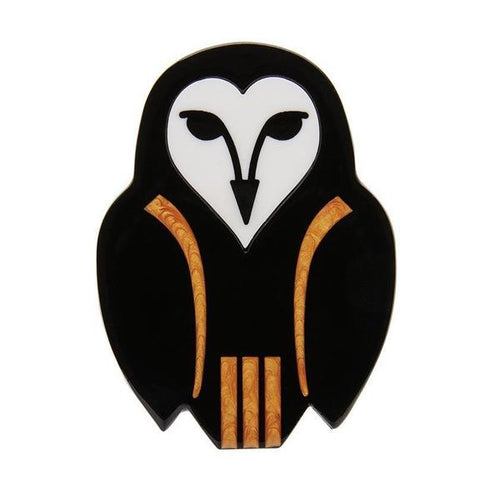 Erstwilder - Owl Ornamental Brooch - 20th Century Artifacts