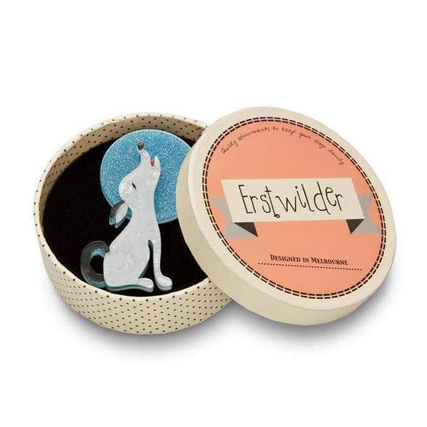 Erstwilder - Ozzie the Orator Dog Brooch (2017) - 20th Century Artifacts
