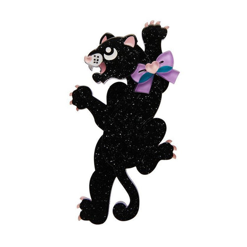 Erstwilder - Panther Enchanter Brooch - 20th Century Artifacts