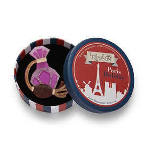 Erstwilder - Parfum d'Erstwilder Brooch - 20th Century Artifacts