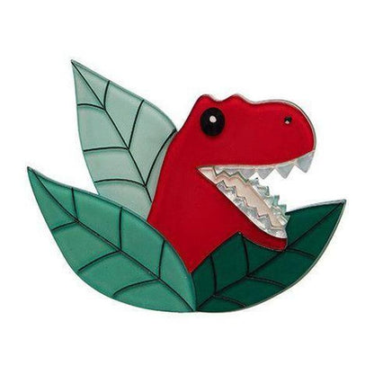 Erstwilder - Peak-a-saurus Rex Brooch (2016) - 20th Century Artifacts
